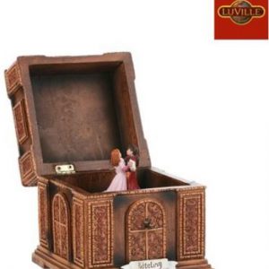 efteling miniaturen luville Muziekdoos Assepoester - l11,5xb11,5xh12cm