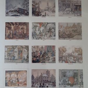Anton Pieck Verjaardagskalender Veerhuis