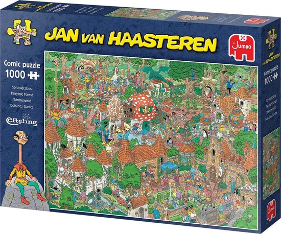 Vruchtbaar Bewust worden film Efteling Sprookjesbos puzzel Jan van Haasteren - 1000 stukjes - Efteling  Fanzine