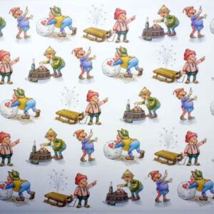 8 Super Grote 3D Knipvellen -50x70 - Laaf (Efteling) - Om prachtige kaarten of ander creatief project te maken