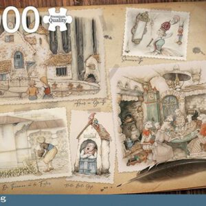 Jumbo Premium Collection Puzzel Anton Pieck Efteling - Legpuzzel - 1000 stukjes