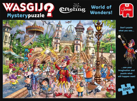 droogte aanklager Ontspannend Efteling Puzzel - Wasgij Mystery Efteling Wereld Vol Wonderen 1000 stukjes  - Efteling Fanzine