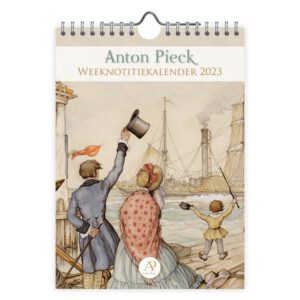 Anton Pieck Weeknotitiekalender 2023 Raderboot