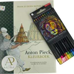 Craft Sensations - Anton Pieck kleurboek - 32 nostalgische platen om zelf in te kleuren