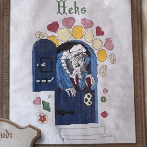 Borduurpakket - Efteling - Heks