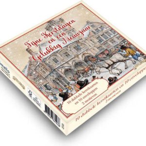 Anton Pieck kerstkaarten - mapje met 4x5 stuks - set 1