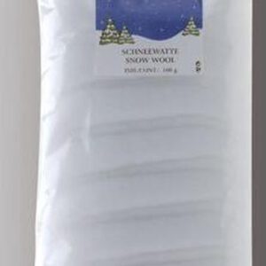 Sneeuw watten 100 gram - sneeuw winter landschap versiering watten/watjes