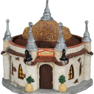 Lurk en Limoenhuys met licht - l16xb17xh16cm