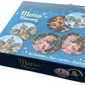 Efteling Kaartjesspel – 60 Kaartjes – Bekende Attracties & Sprookjes
