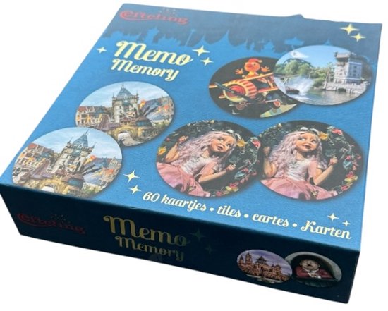 Efteling Kaartjesspel – 60 Kaartjes – Bekende Attracties & Sprookjes